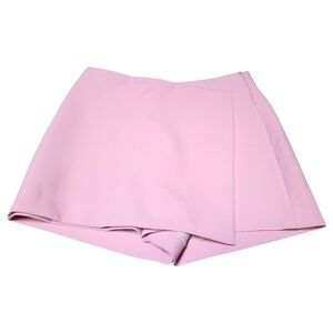 Zara Pink Skorts with Tailored Flare - Size 5
